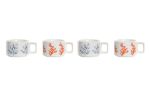 Picture of COFFEE SET 4 DOLOMITE  CORAL