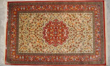 Picture of Ghom Silk - 1566 - Cm 200 X 131